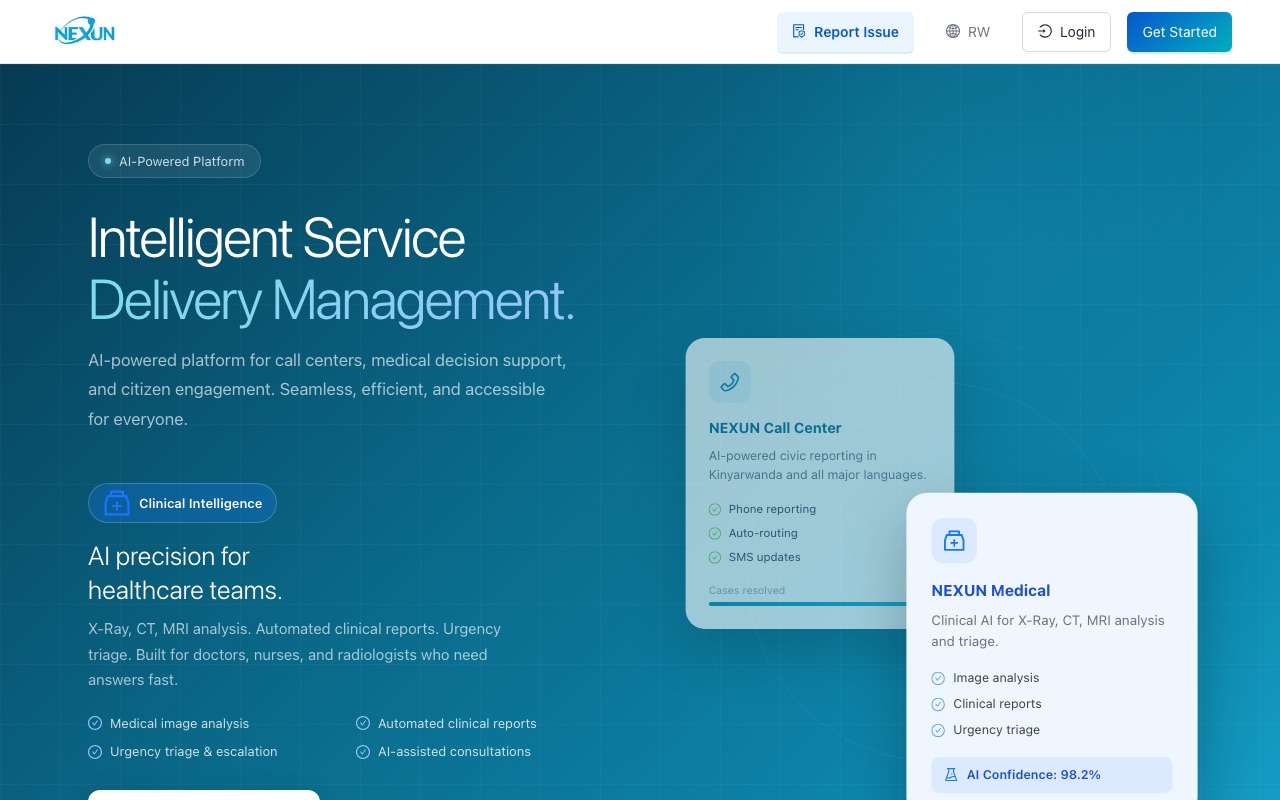 Nexun screenshot